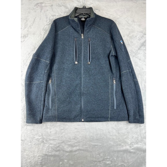Kuhl Other - KUHL Men's interceptr Fleece Jacket Full Zip Blue Size M Style 3163R